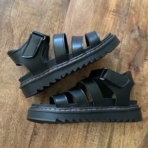 Self Esteem // black platform sandals